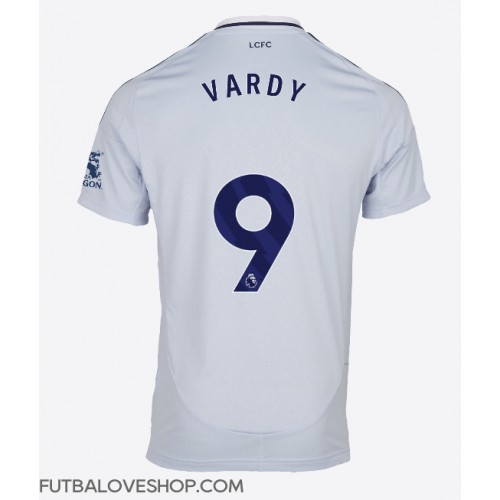 Dres Leicester City Jamie Vardy #9 Tretina 2024-25 Krátky Rukáv